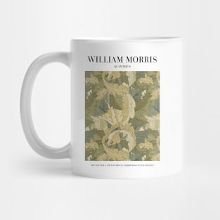 William Morris Acanthus Pattern, Floral Leaves Art, Exhibition Poster Mug